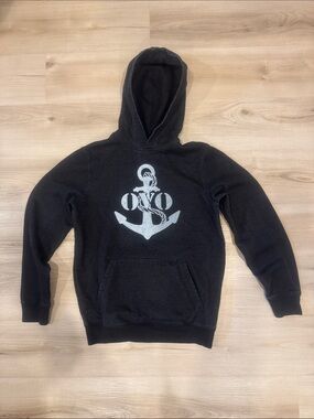 Men's Small OVO October’s Very Own Black Anchor Graphic print Hoodie